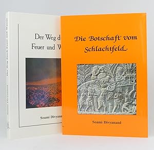 Seller image for Der Weg durch Feuer und Wasser und Die Botschaft vom Schlachtfeld (zwei Bcher) for sale by exlibris24 Versandantiquariat