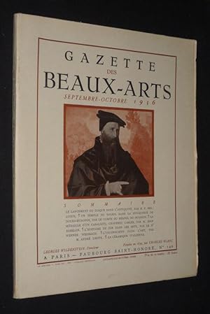 Image du vendeur pour Gazette des Beaux-Arts (78e anne - 880e livraison - Septembre-Octobre 1936) mis en vente par Abraxas-libris