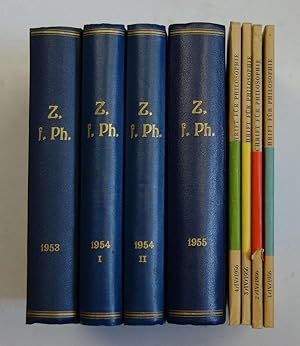 Immagine del venditore per Deutsche Zeitschrift fr Philosophie. 4 Jahrgnge. Jahrgang 1, 1953, Jahrgang 2, 1954, Jahrgang 3, 1955 und Jahrgang 4, 1956 und Jahrgang 5, 1957 (Heft 1) venduto da Antiquariat Martin Barbian & Grund GbR