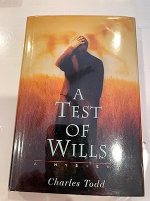 Imagen del vendedor de A TEST OF WILLS a mystery a la venta por Happy Heroes