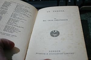 Immagine del venditore per St. Teresa venduto da SGOIS