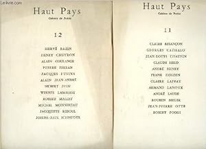 Bild des Verkufers fr Haut Pyas - Lot de 2 numors - N11, Automne 1975 et N12, Et 1976 : zum Verkauf von Le-Livre