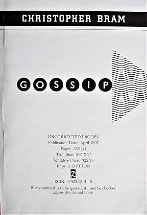 Seller image for Gossip for sale by Ken Jackson