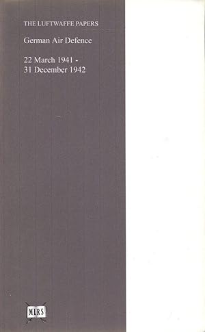 Seller image for German Air Defence : 22 March 1941 - 31 December 1942 for sale by Godley Books