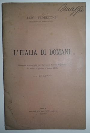 L'Italia di domani.