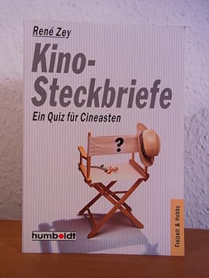 Imagen del vendedor de Kino-Steckbriefe. Ein Quiz fr Cineasten a la venta por Antiquariat Weber