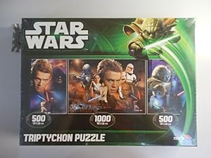 Noris 606031150: Star Wars Triptychon Puzzle [500 x 1000 x 500 Teile Puzzle].