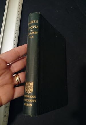 Seller image for MORE'S UTOPIA for sale by Eurobooks Ltd