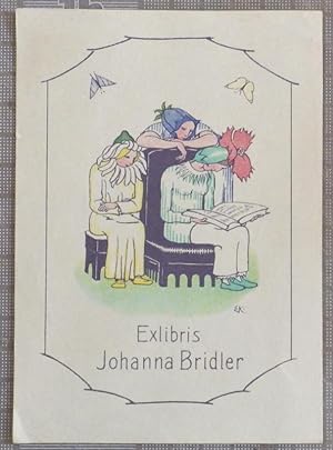 bookplate for Johanna Bridler;
