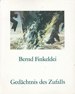 Bild des Verkufers fr Bernd Finkeldei ; Gedchtnis des Zufalls : Bilder, Gouachen, Entwrfe 1974 - 1984 [Hrsg. und Red.: Wolfgang Gmyrek]; [der Katalog . anllich der Erffnung der Ausstellung von Bernd Finkeldei in der Galerie Gmyrek am 14. Mrz 1984 herausgegeben] zum Verkauf von Licus Media