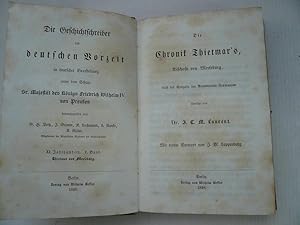 Die Geschichtschreiber der dt. Vorzeit, XI Jahrhundert Pertz Grimm und Lachmann et al. (Hrsg.): D...