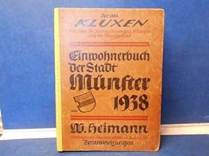 Image du vendeur pour Einwohnerbuch der Provinzialhauptstadt Mnster (Westf.) 1938 61. Jahrgang mis en vente par Eugen Kpper