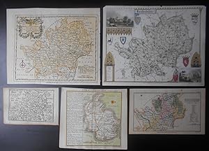 Hertfordshire maps x 5