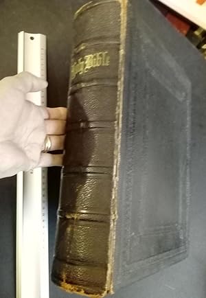 Seller image for The Royal Family Bible C 1879 Leather + Family Victorian documents Illustrated for sale by Eurobooks Ltd
