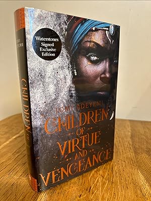 Seller image for Children of Virtue and Vengeance ++++ A SUPERB SIGNED UK FIRST EDITION - FIRST PRINTING HARDBACK + ORANGE SPRAYED EDGES ++++ for sale by Zeitgeist Books