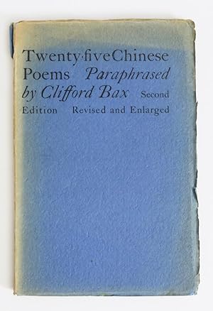 Twenty-Five Chinese Poems Paraphrased