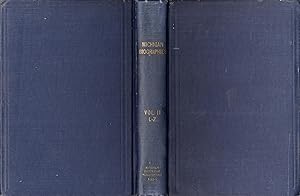 Seller image for Michigan Biographies: Volume II, (2) L-Z for sale by Dorley House Books, Inc.