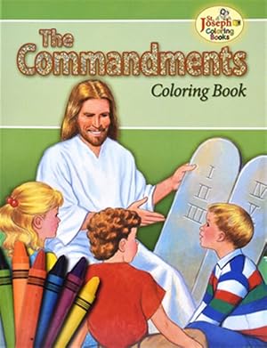 Seller image for Coloring Book About the Commandments for sale by GreatBookPrices