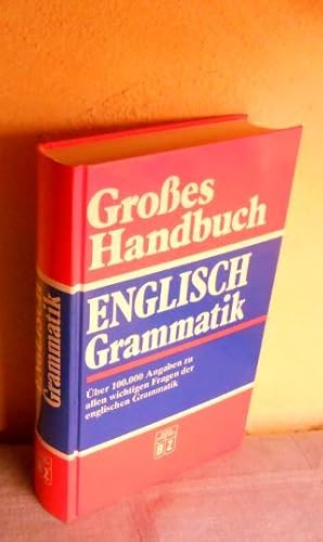 Großes Handbuch ENGLISCH Grammatik: Über 100.000 Angaben zu allen wichtigen Fragen der englischen...