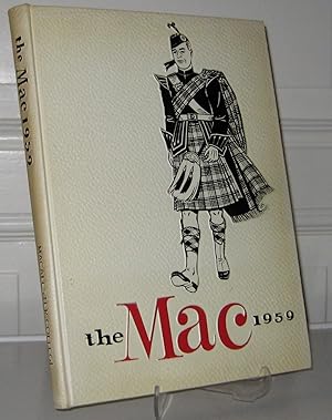 The Mac College Yearbook. St. Paul 1, Minnesota. 1959.