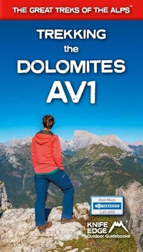 Seller image for Trekking the Dolomites Av1 : Real Tabacco Maps - 1:25,000 for sale by GreatBookPrices