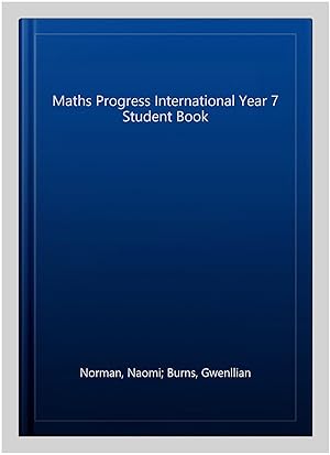 Seller image for Maths Progress International Year 7 Student Book for sale by GreatBookPrices