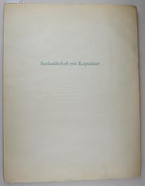 Image du vendeur pour Caspar David Friedrich. Seelandschaft mit Kapuziner. Paysage marin avec un Capucin. Illustriert und ins Franzsische bertragen von Max Ernst. mis en vente par Stammerjohann/Birgitta Meise