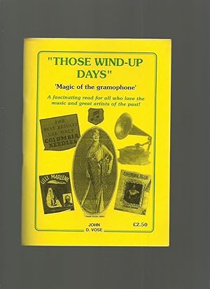 Seller image for Those Wind-Up Days for sale by Roger Lucas Booksellers