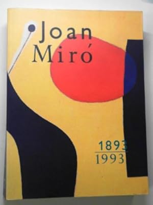 Imagen del vendedor de Joan Miro 1893-1993: a la venta por Cotswold Internet Books