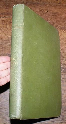 Mining and Metallurgy, Volume 27, January to December 1946. Nos. 469-480 plus Index to Volume 27.