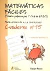 Imagen del vendedor de Matemticas fciles 15. Primaria a la venta por AG Library