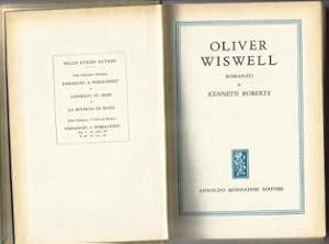 Seller image for Oliver Wiswell for sale by Booklovers - Novara