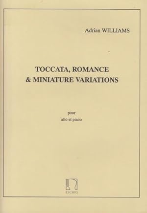 Toccata, Romance & Miniature Variations for Viola & Piano