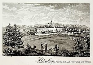 ALTENBURG, Niederösterreich Stift Altenburg Ansicht ca. 1840 aus: Schweickhard v. Sickingen: Dars...