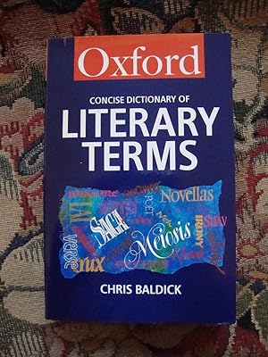 Bild des Verkufers fr The Concise Oxford Dictionary of Literary Terms zum Verkauf von Anne Godfrey