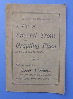 A List of Special Trout & Grayling Flies for Dry & Wet Fly Fishing