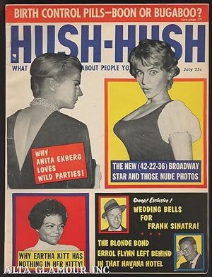 HUSH-HUSH "What You Don't Know About People You Know" Vol. 5, No. 23 / July 1959