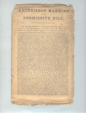 Archbishop Manning and the Permissive Bill [caption title]