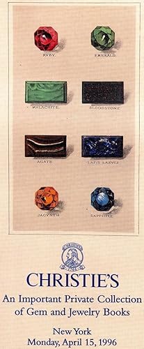 An Important Private Collection of Gem and Jewelry Books
