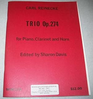 Seller image for Trio Op. 274 for Piano, Clarinet and Horn for sale by Easy Chair Books