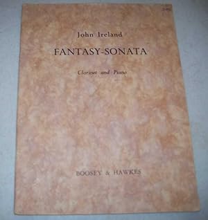 Image du vendeur pour Fantasy Sonata: Clarinet and Piano mis en vente par Easy Chair Books