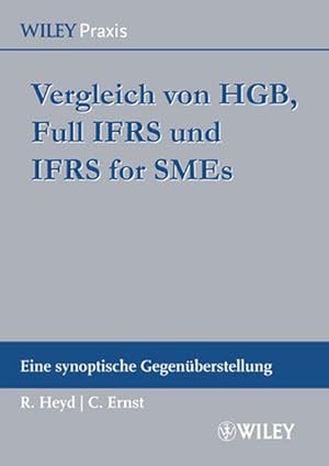 Bild des Verkufers fr Vergleich von HGB, Full IFRS und IFRS for SMEs Eine synoptische Gegenberstellung zum Verkauf von Bunt Buchhandlung GmbH