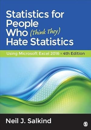 Imagen del vendedor de Salkind, N: Statistics for People Who (Think They) Hate Stat a la venta por AHA-BUCH