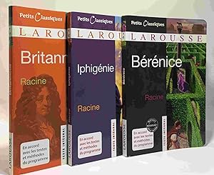 Britannicus + Iphigénie + Bérénice --- 3 livres