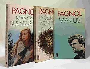 Image du vendeur pour Marius + La gloire de mon père + Manon des sources --- 3 livres mis en vente par crealivres