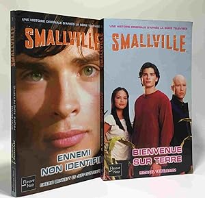 Smallville tome 1 : Bienvenue sur terre + tome 3: ennemi non identifié --- 2 livres