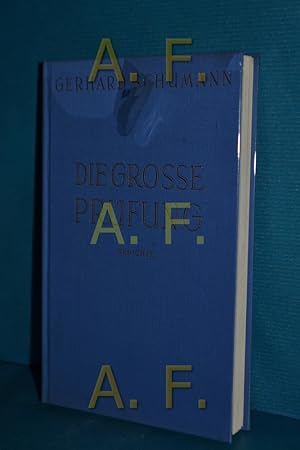 Bild des Verkufers fr Die grosse Prfung : Neue Gedichte zum Verkauf von Antiquarische Fundgrube e.U.