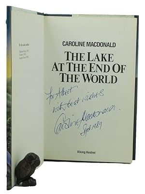 Seller image for THE LAKE AT THE END OF THE WORLD for sale by Kay Craddock - Antiquarian Bookseller