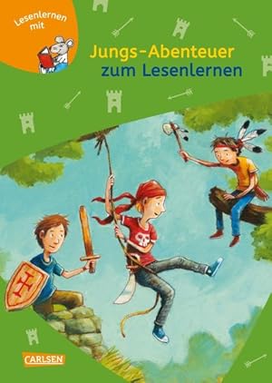 Bild des Verkufers fr LESEMAUS zum Lesenlernen Sammelbnde: Jungs-Abenteuer zum Lesenlernen: Einfache Geschichten zum Selberlesen   Lesen ben und vertiefen zum Verkauf von Gerald Wollermann