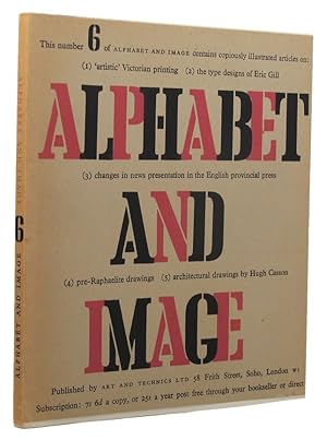 Seller image for ALPHABET AND IMAGE : 6 for sale by Kay Craddock - Antiquarian Bookseller